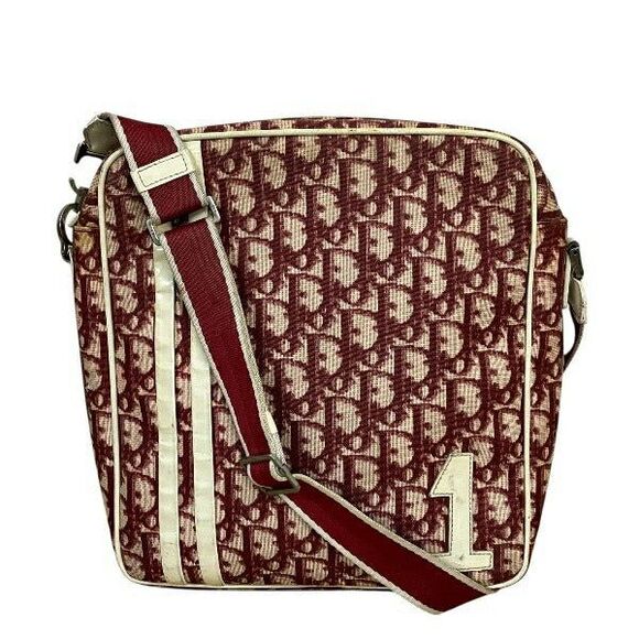 Dior Handbags - Dior Trotter PVC Leather Shoulder Bag